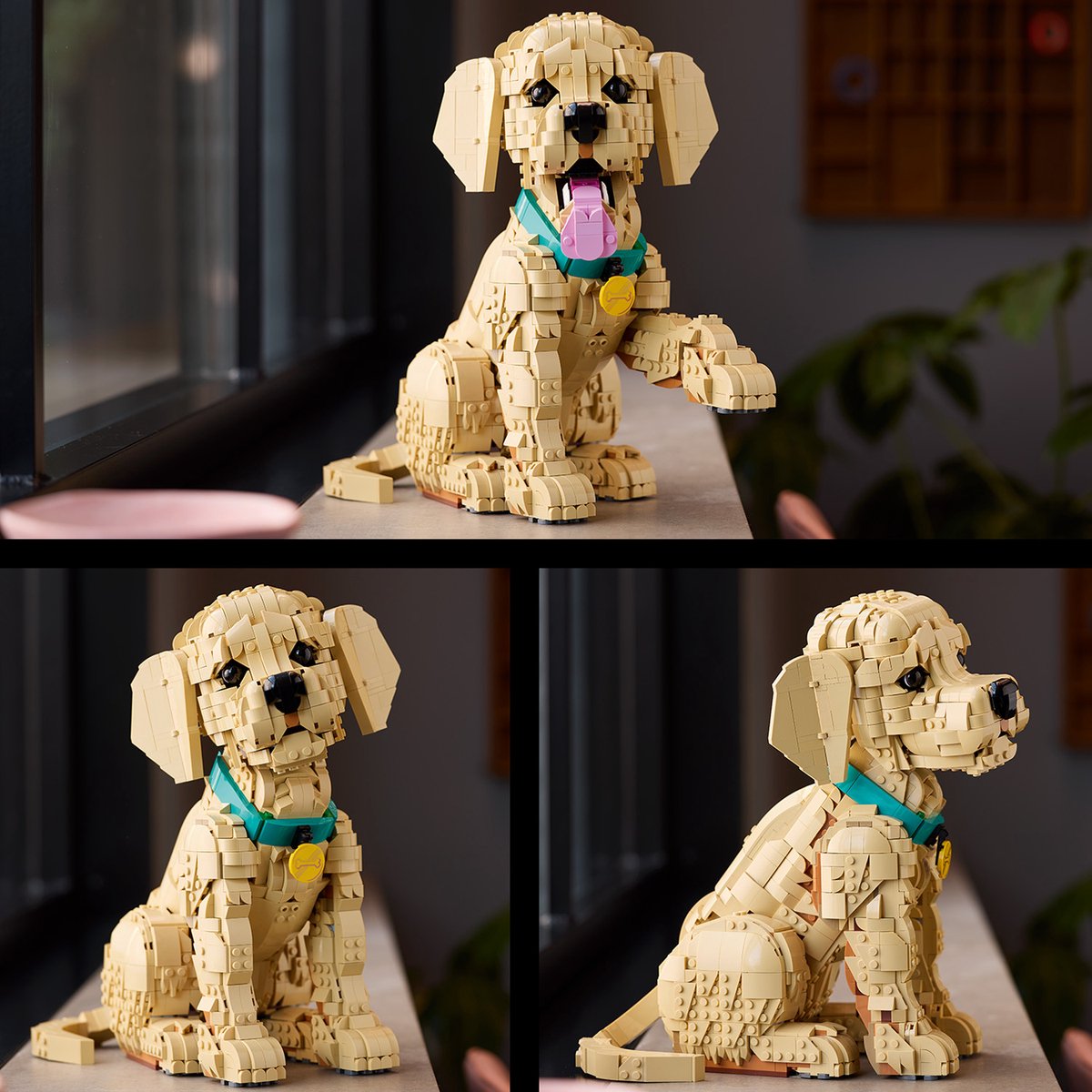 LEGO® Icons Golden Retriever Puppy - Decoratieve Dierenfiguur - Bouwset voor Volwassenen - 11384 – foto 7