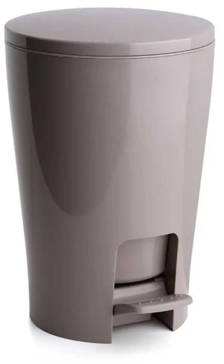 Tatay Diabolo Pedaalemmer Voor In De Badkamer 5l Grijs