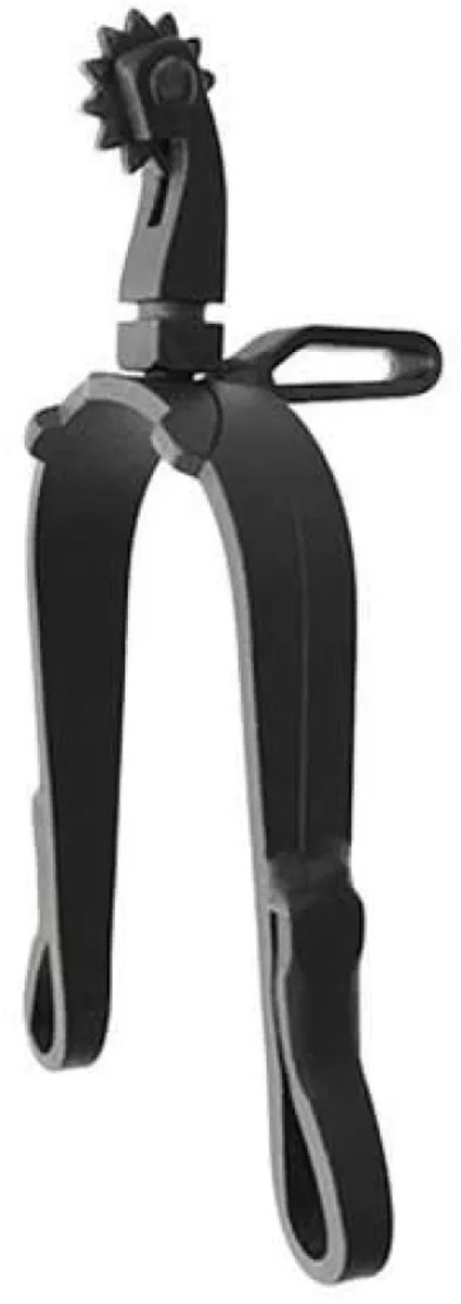 Hispano Hipica Western Blued Gallo Long Straight Rowel Sporen English Roulette