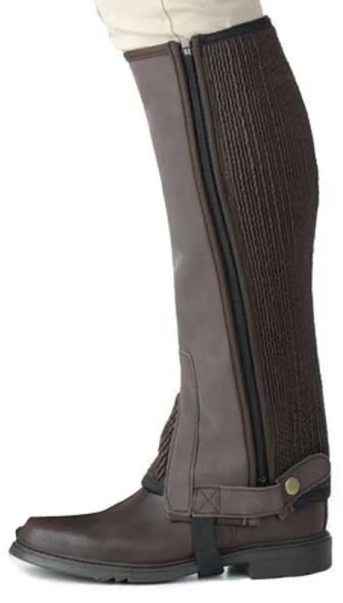Lexhis Synthetic Junior Half Chaps 10 Years Bruin