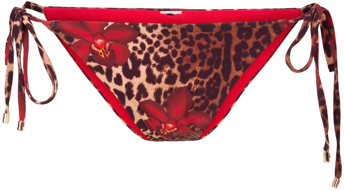 LingaDore Brasilian Bikini Broekje leopard flower
