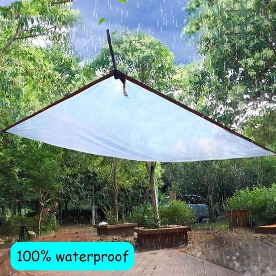 Transparant Zeil Met Ringen 2 5m X 3m Dikke PVC Afdekzeil Voor Tuin transparant-zeil-met-ringen-2-5m-x-3m-dikke-pvc-afdekzeil-voor-tuin