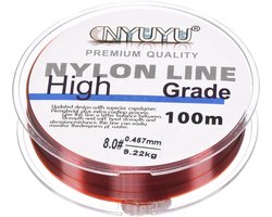 Sterke Nylon Visdraad Monofilament - Fluorcarbon Gecoat voor Vissen en Knutselen