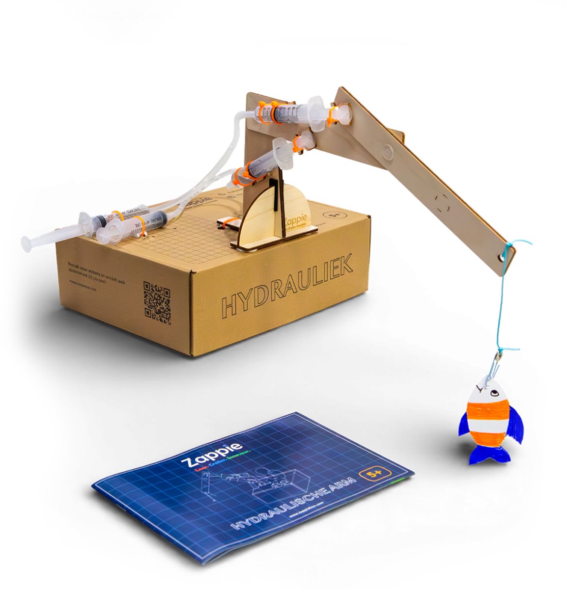 Robot Zappiebox Bouwpakket - Educatief Wetenschap & Techniek speelgoed Robot Zappiebox Bouwpakket - Educatief Wetenschap & Techniek speelgoed