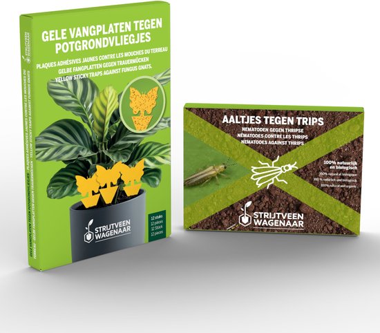 Trips Insecten Strijtveen & Wagenaar Combipakket - Aaltjes tegen Trips 10m² + 12 ...