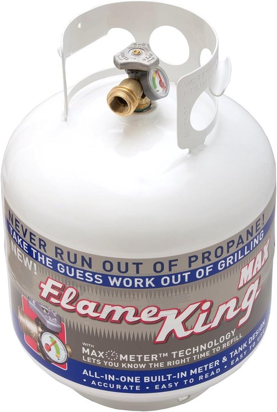 Propaantank 20 lbs (9 kg) Stalen C20 Cilinder met Veiligheidsklep en Vulniveau Meter — afbeelding 5