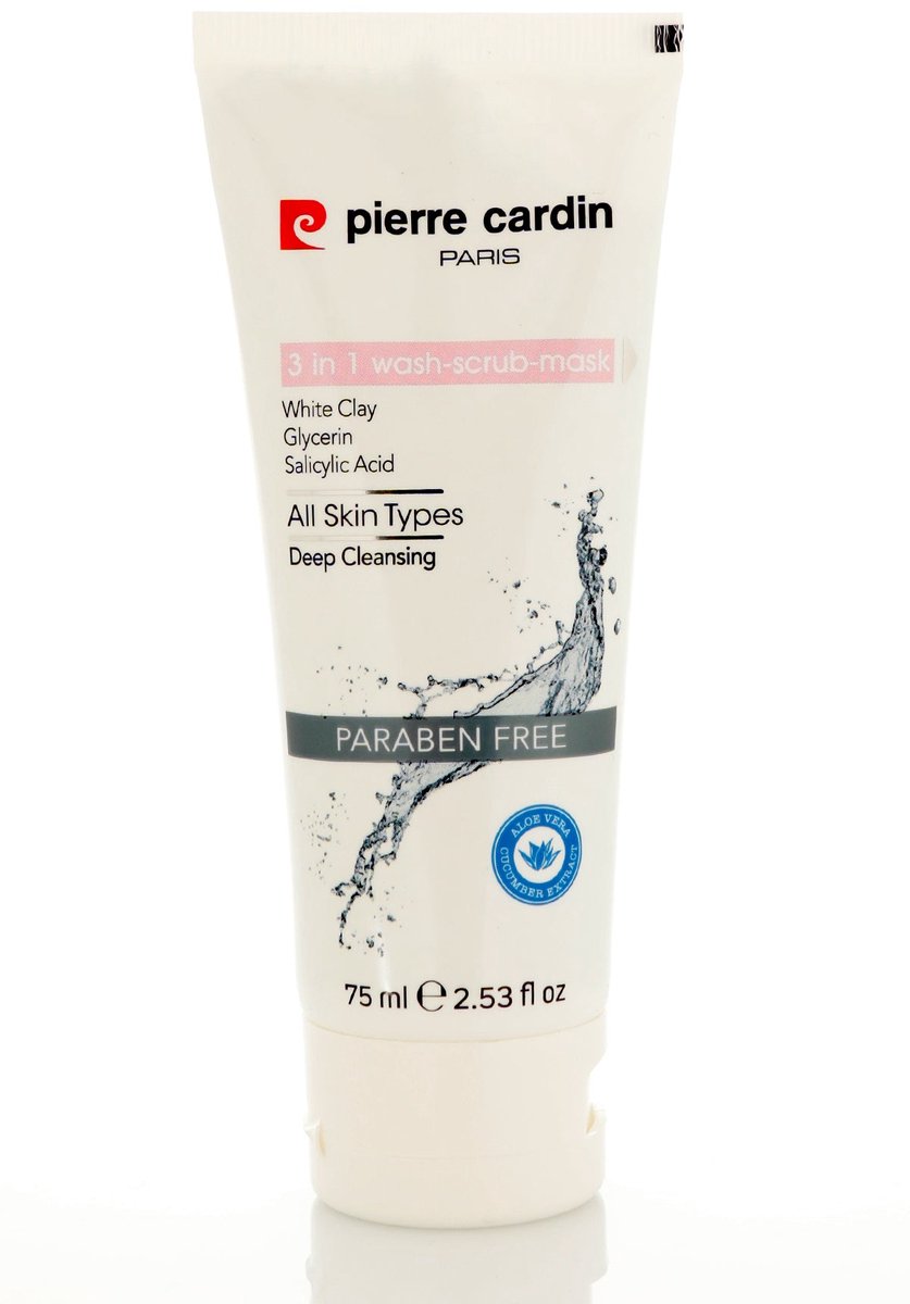 Pierre Cardin 3 In 1 Wash - Scrub - Mask