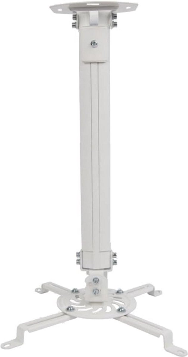 Universele Plafondbeugel voor Projector - Verstelbaar en Kantelbaar tot 13,5 kg - Zilver