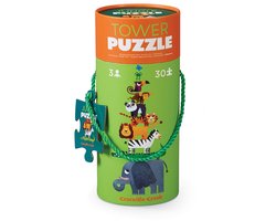 Crocodile Creek Torenpuzzel Jungle - 30 stukjes