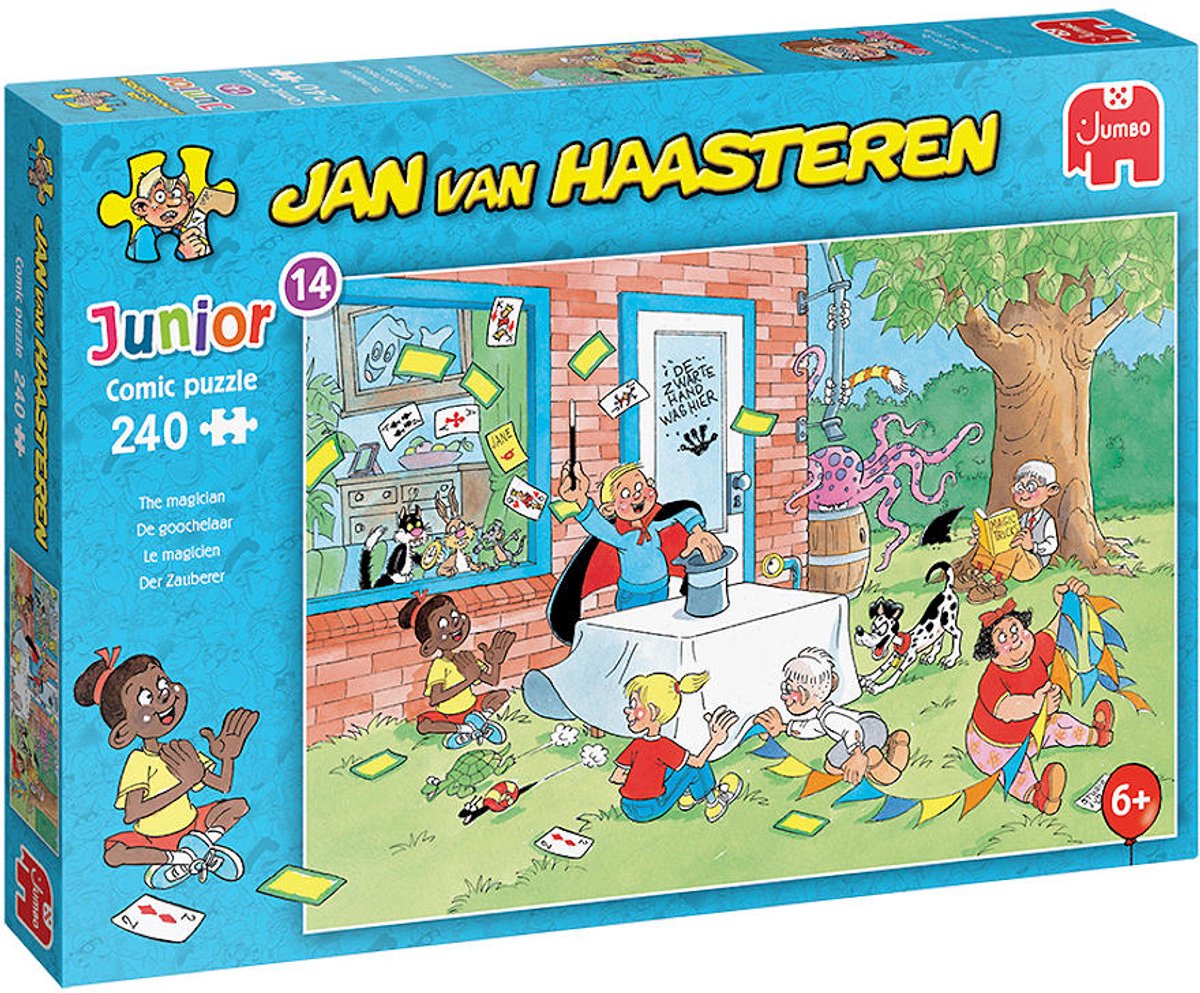 Jan van Haasteren Junior 14 Puzzel- De Goochelaar - 240 stukjes