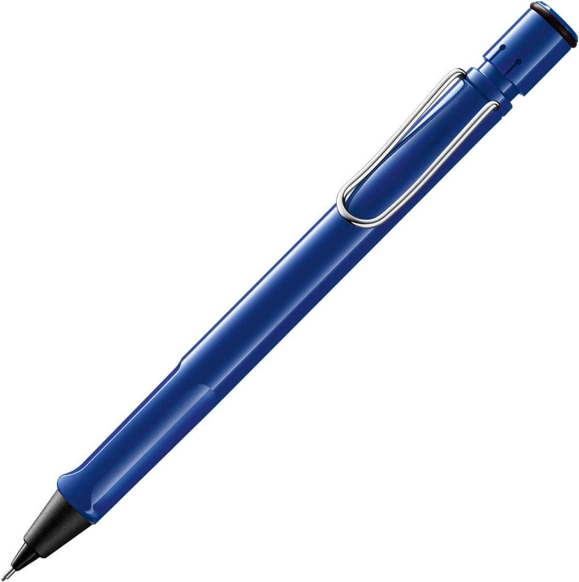 LAMY safari Moderne Drukpotlood 114 | Blauw | Ergonomische Grip | Inclusief Fijnschrijfmijn LAMY M 41 (0,5 mm)