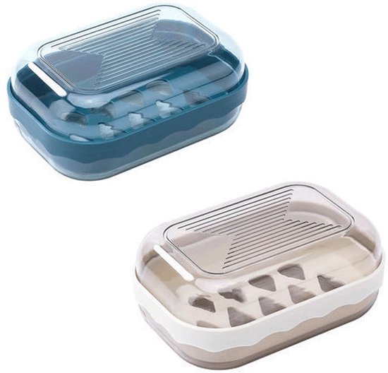 Zeepbakje Houder Zeep Case Zeepbakjes Voor Badkamer Zeephouder Reizen Zeepbakje Met Drainage Reizen Zeepbakje Douche Zeephouder Douche Zeepbakje Blue,One Size