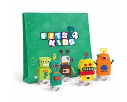 Fits4Kids Robot Stencils Voor 3D Pen - Accessoires - Starterspakket - 5 Stencils Met Loopmechanisme