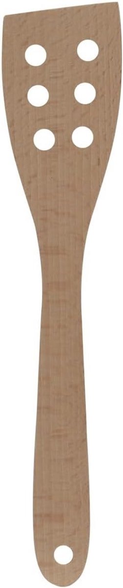 Houten Spatel Set - Stevig Beukenhout Keukengerei voor Bakken en Omdraaien - 30 cm