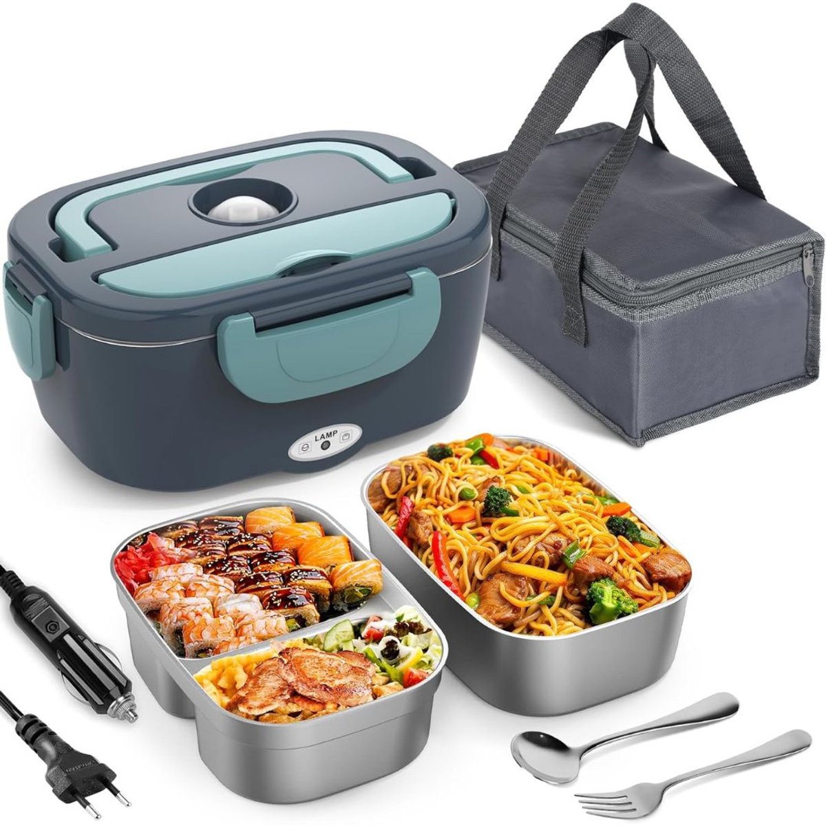 Elektrische Lunchbox - Thermische Lunchbox - Thermos Lunchbox - 1.5 L