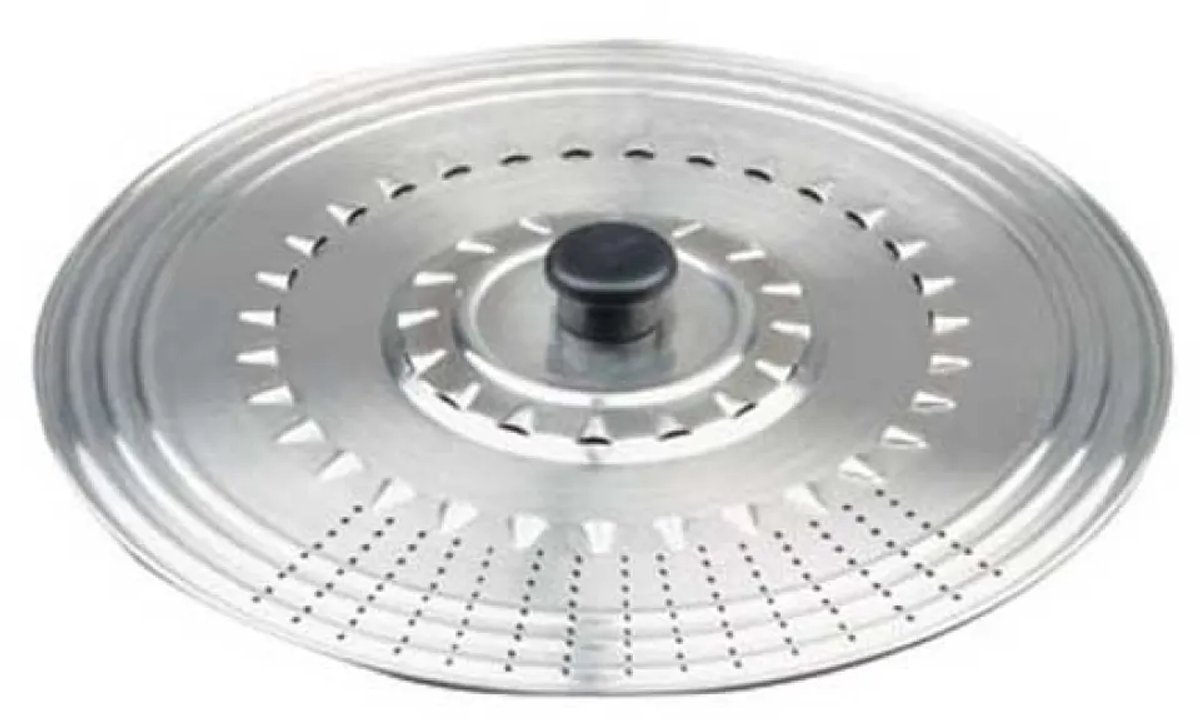 Ibili Roestvrij Multifunctioneel Deksel 36-38-40-42 Cm Zilver