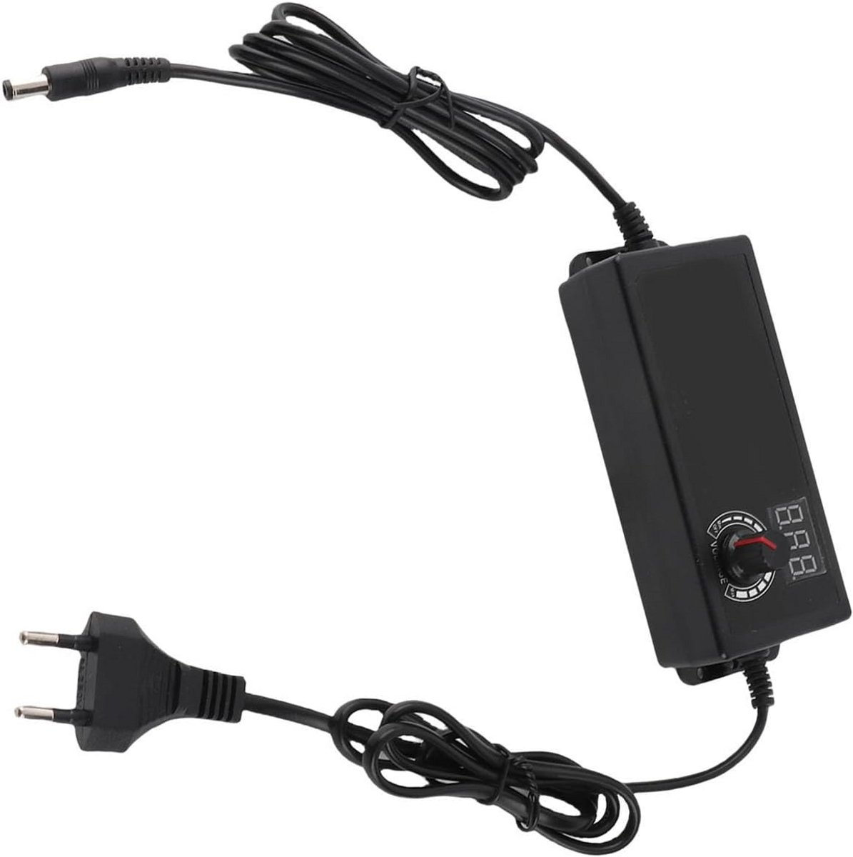 Instelbare DC Spanningsregelaar 3-24V 3A 72W Adapter Universeel voor Elektronica