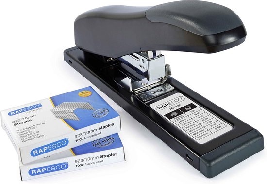 Netjes Machine Heavy Duty Nietmachine voor 100 Vel Papier met nietjes set | bol