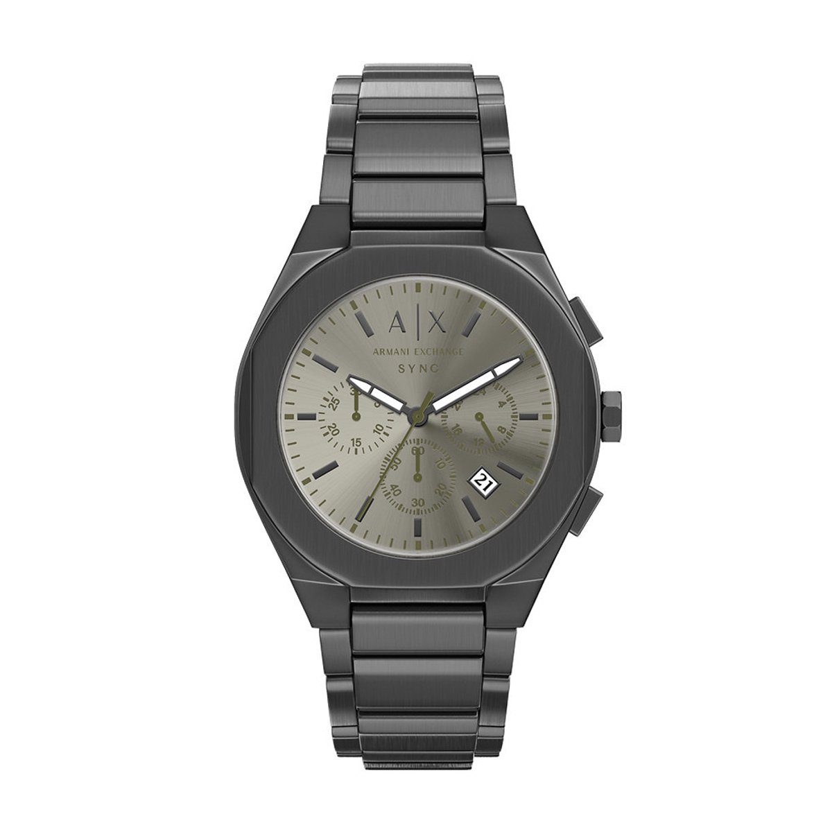 Armani Exchange AX4296 Mannen Horloge 42 mm - Grijs