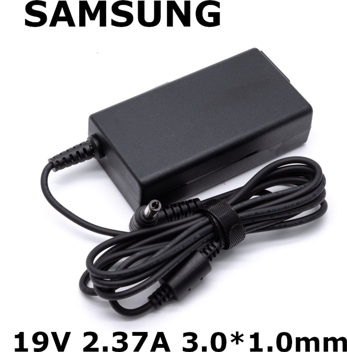 EISENZ Laptop Adapter geschikt voor Samsung 19V 2.37A - EZ1143 – Plug 3.0x1.0mm – Snelladen – Hoge Compatibiliteit