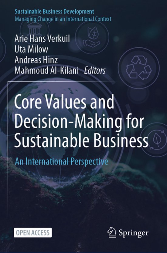 Sustainable Business Development- Core Values and Decision-M ... - cover
