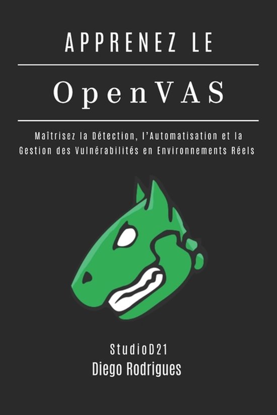 Kali Linux & Frameworks France- APPRENEZ OpenVAS - cover