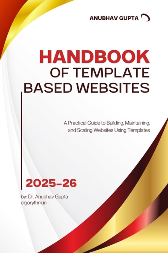 Handbook of Template based Websites - cover