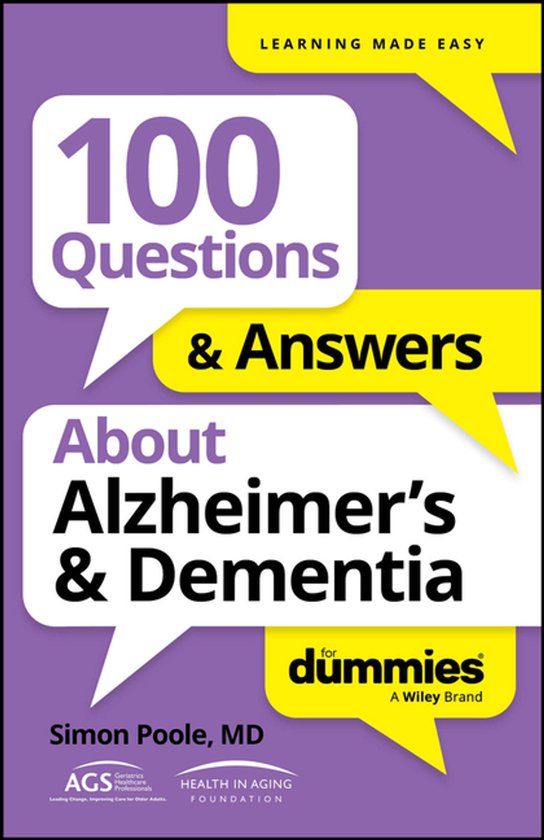 100 Questions & Answers About Alzheimer's & Dementia For Dum ... - cover