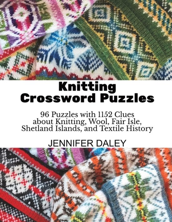 Knitting Crossword Puzzles - cover