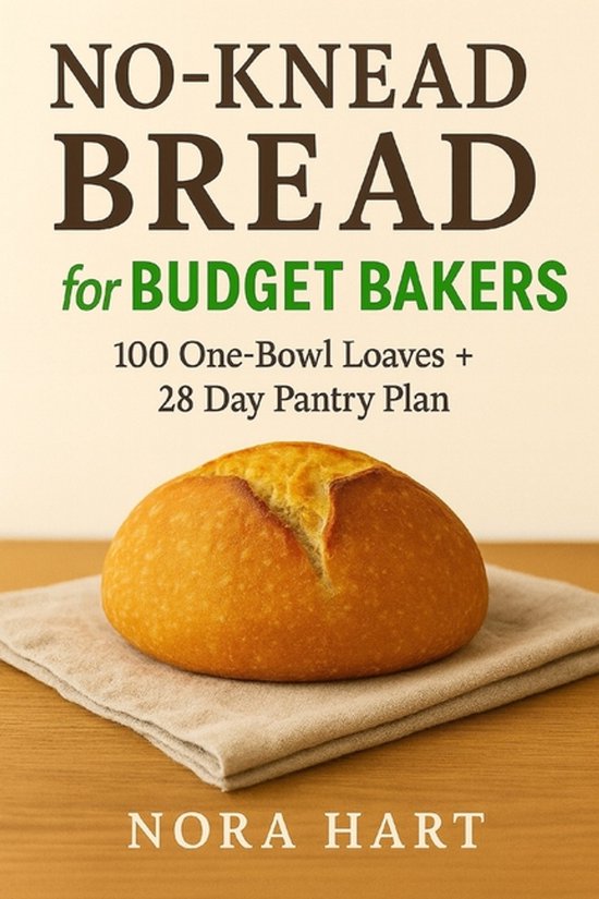 The Student Budget Baking Trilogy- No-Knead Bread for Budget ... - cover
