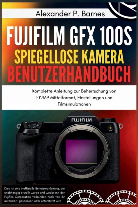 Fujifilm GFX 100S Spiegellose Kamera Benutzerhandbuch - cover