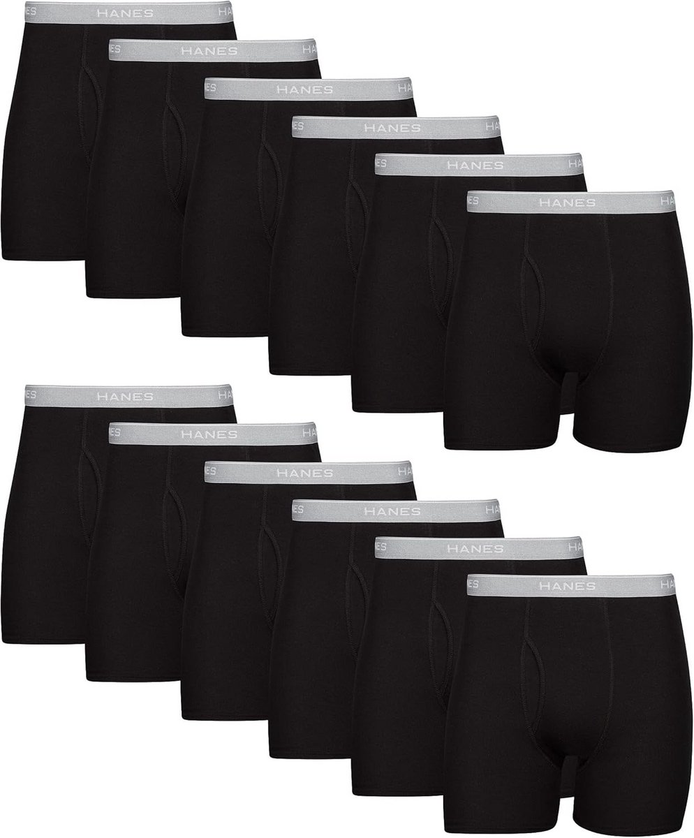 Herens Boxershorts Zacht en Ademend Katoenen Ondergoed met Comfortabele Tailleband Multipack