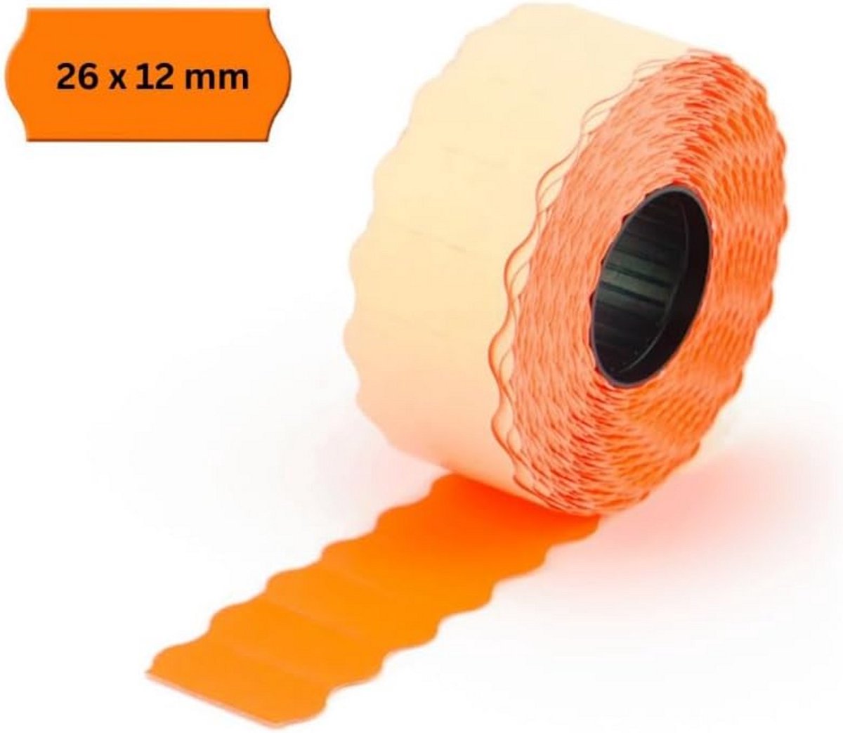 Zelfklevende Etiketten voor Prijskaartjes - Oranje