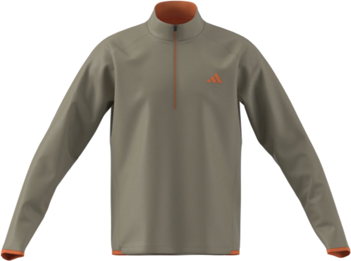 Adidas Ultimate Windbreeker 1/4 Ritssluiting Woca Luor Heren Taupe
