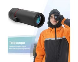 3000x25 HD Monoculaire Telescoop Mini draagbare handverrekijker, kleine telescoop voor kampeertripjes - handige verrekijker