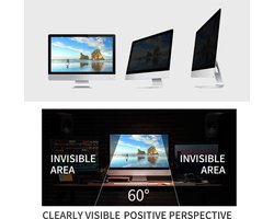 Famanu – 24" Computer Privacy Schermfilter - Desktop Monitor Privacy Screen Protector - UV & Blauwlichtfilter (24 inch 16:10)