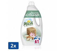 2 x Persil au Savon de Marseille – Douceur d’Amande – 2,565L – 61 Wasbeurten – Met Natuurlijke Lavendel-Extracten – Dermatologisch Getest
