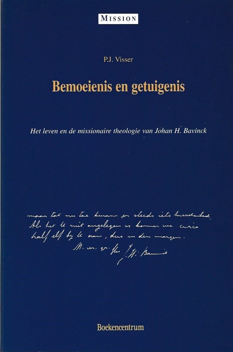 Omslag van Bemoeienis en getuigenis - disserta