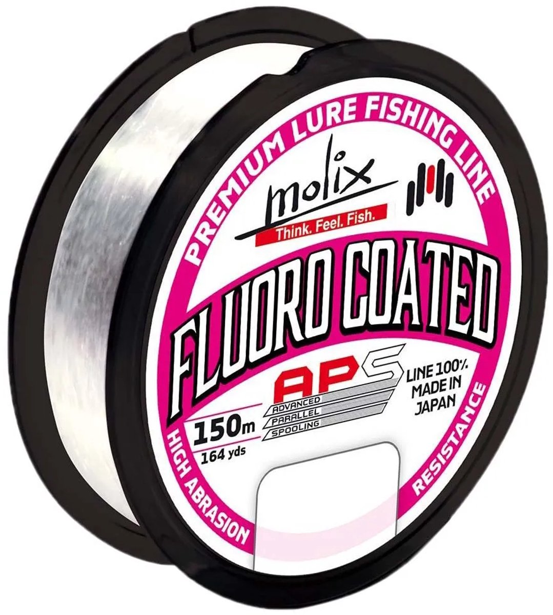 Molix Fluoro Coated Aps Flurocarbon 150 M Zilver 0.334 mm