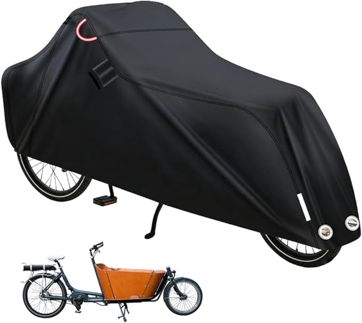 Verte Bakfietshoes - Reflecterende Strips - 270x75x100cm