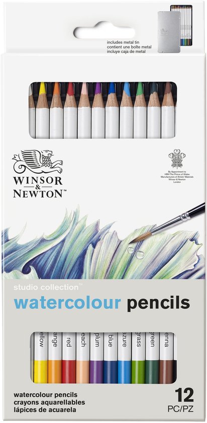 Winsor & Newton aquarelpotloden voor schetsen