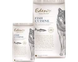 Eden Fish Cuisine - Droogvoer voor honden - Zalm & Haring - Kleine rassen - Hypoallergeen - Graanvrij