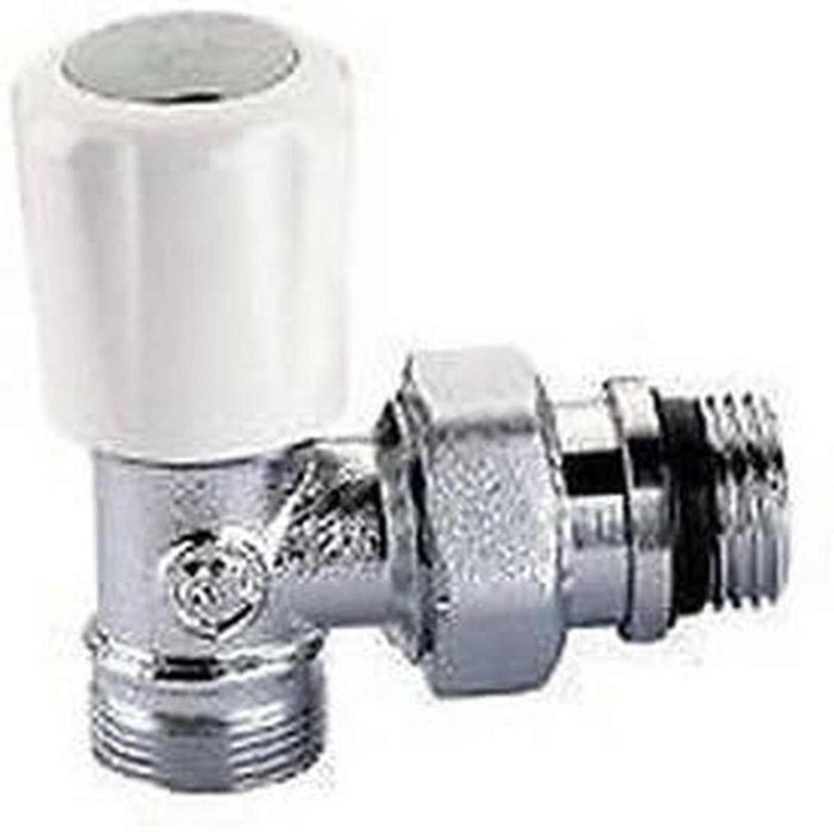 Thermostaatventiel 1/2 inch Hoekmodel voor Verwarming en CV-systemen