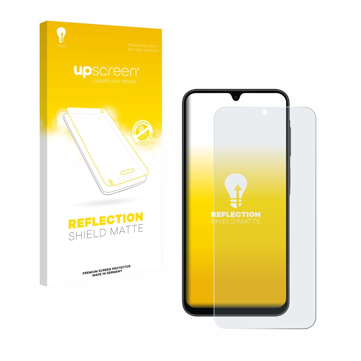 upscreen - Screenprotector voor Samsung Galaxy A26 5G - Folie Beschermfolie anti glare matte