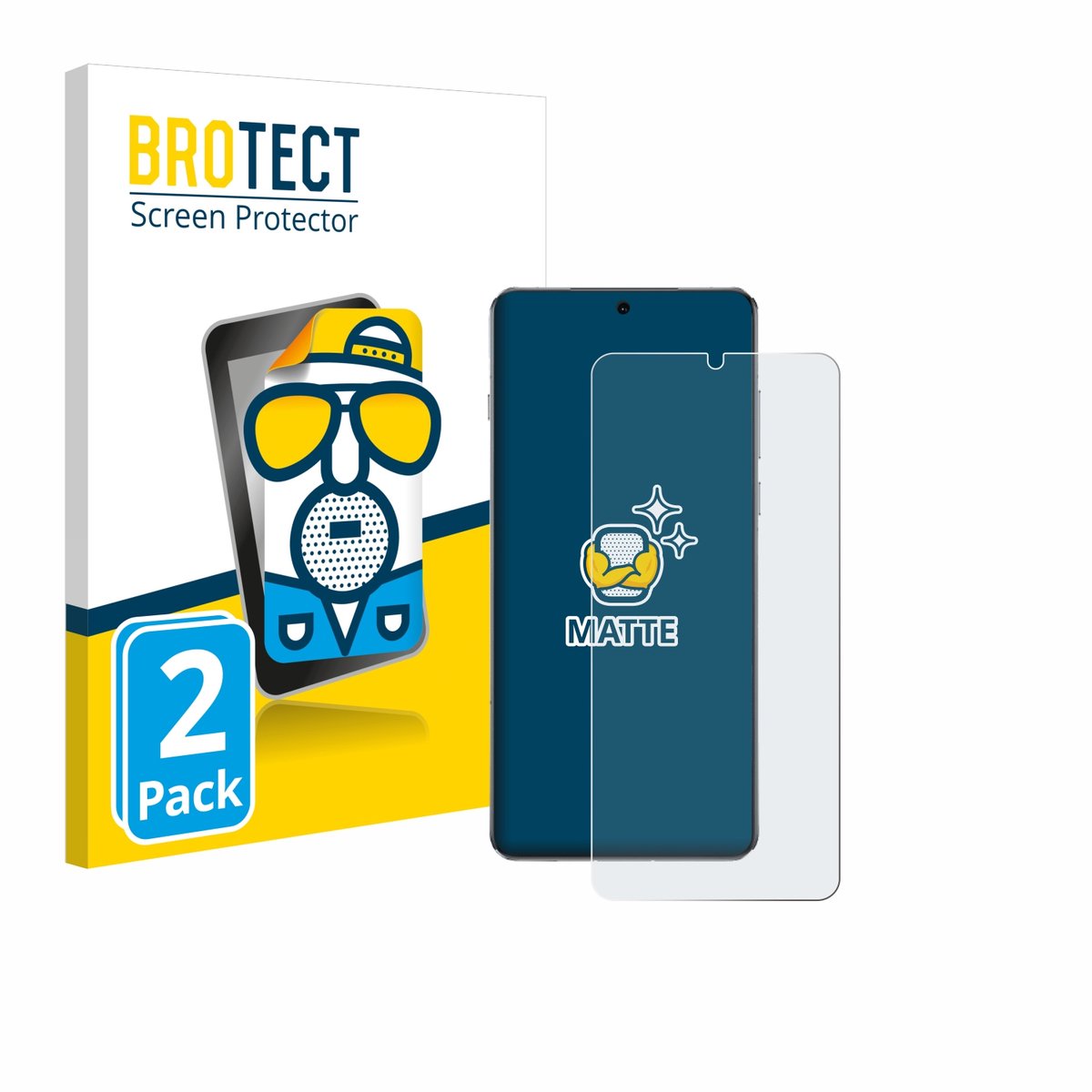 BROTECT - Screenprotector voor OnePlus 13 - Folie Beschermfolie matte 2 Stuks