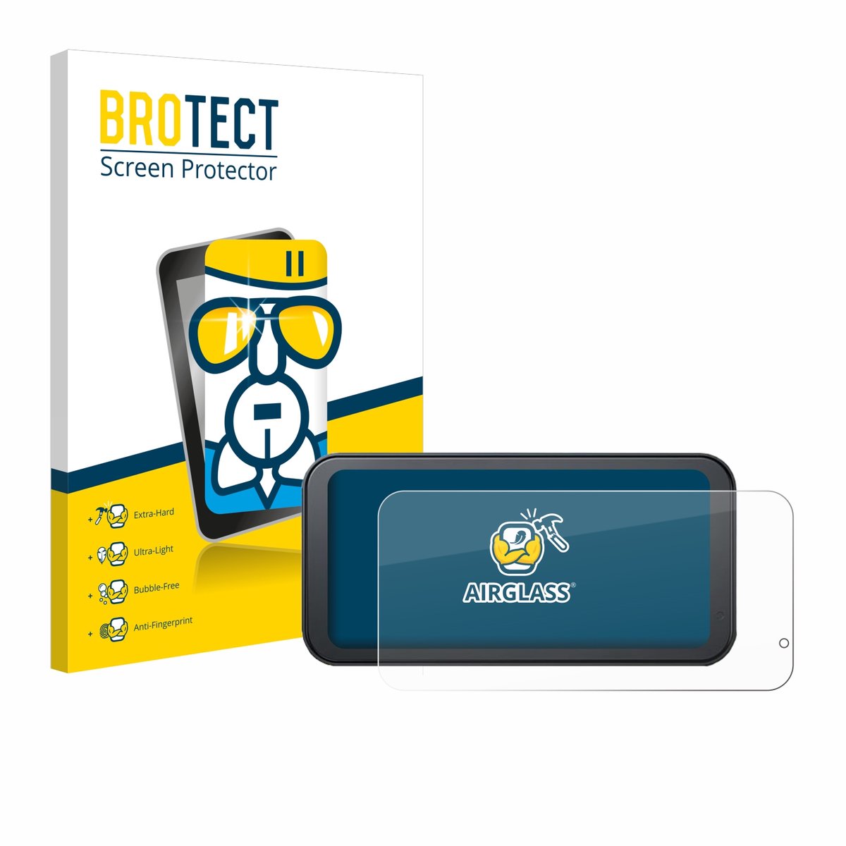 Screenprotector voor Lamto Motorrad Carplay 6.25" Beschermglas transparant