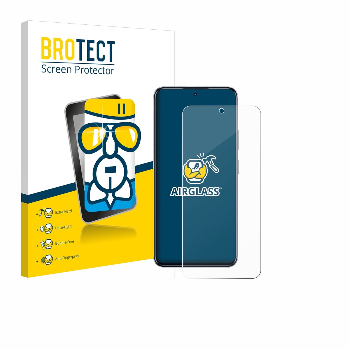 Screenprotector voor Infinix Hot 50 Pro Beschermglas transparant