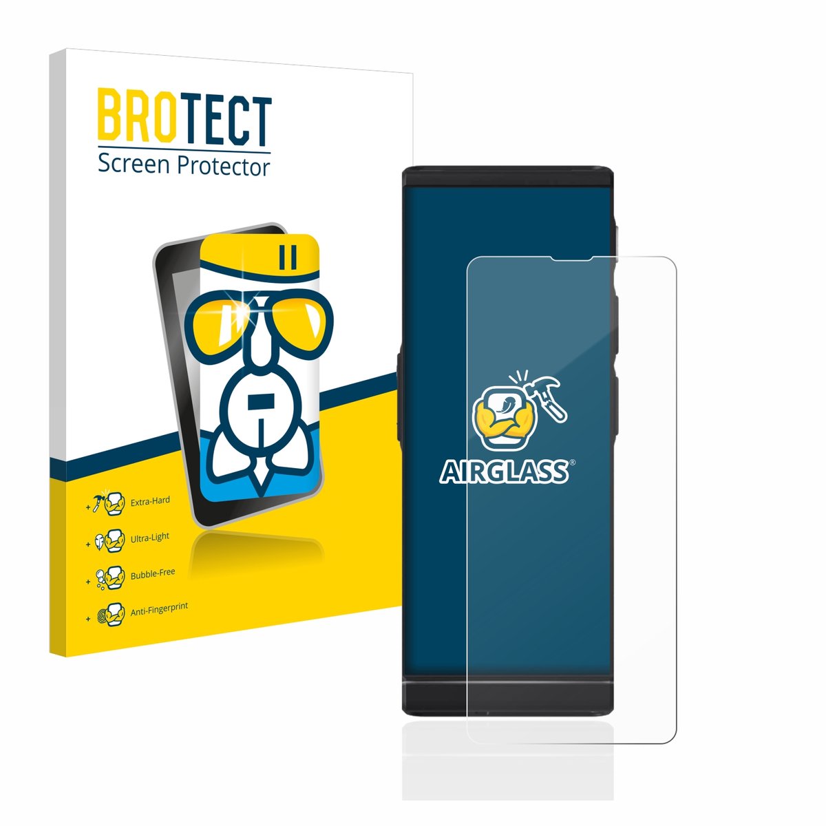 Screenprotector voor Vasco Translator V4 Beschermglas transparant