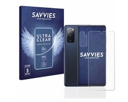 Savvies - Screenprotector voor Samsung Galaxy S20 FE 5G (Voor+Camera) - Folie Beschermfolie transparant 6 Stuks