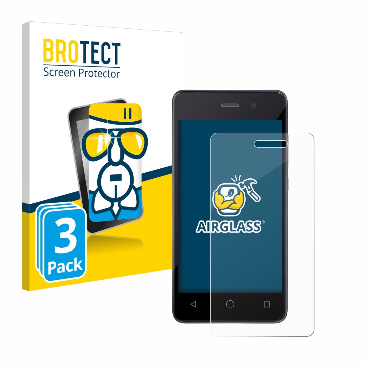 Screenprotector 3 Stuks voor Omnipod Dash Beschermglas transparant